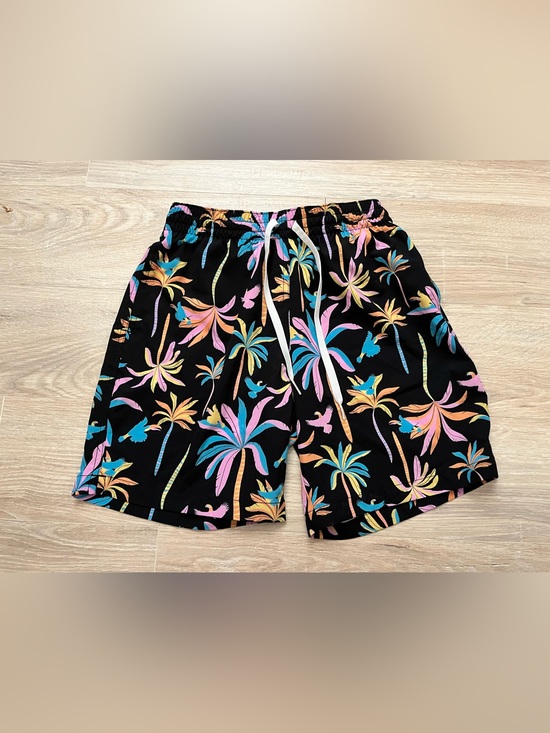 chubbies Other - Chubbies Men’s Classic Swim Trunks The Black Light Nights 7” Black Neon Palm S